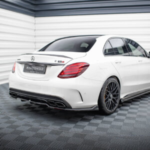 Maxton zadnji splitter (z navpičnimi palicami) za Mercedes-AMG C63 Sedan / Estate W205 / S205