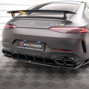 Maxton zadnji splitter (z navpičnimi palicami) za Mercedes-AMG GT 63S 4 Door Coupe Aero X290