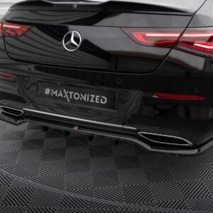 Maxton zadnji splitter (z navpičnimi palicami) za Mercedes-Benz CLA Coupe C118