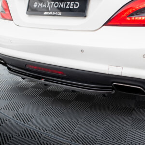 Maxton zadnji splitter (z navpičnimi palicami) za Mercedes-Benz CLS AMG-Line C218