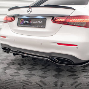 Maxton zadnji splitter (z navpičnimi palicami) za Mercedes-Benz E AMG-Line Sedan W213 Facelift