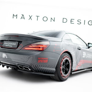 Maxton zadnji splitter (z navpičnimi palicami) za Mercedes-Benz SL 63 AMG R231
