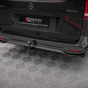 Maxton zadnji splitter (z navpičnimi palicami) za Mercedes-Benz V-Class AMG-Line W447 Facelift