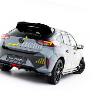 Maxton zadnji splitter (z navpičnimi palicami) za Opel Corsa F Facelift (Mk6 Facelift)
