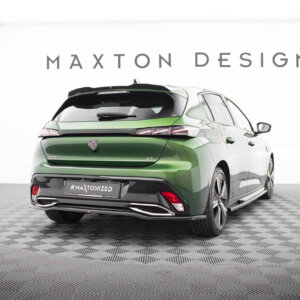 Maxton zadnji splitter (z navpičnimi palicami) za Peugeot 308 GT Hatchback Mk3