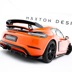 Maxton zadnji splitter (z navpičnimi palicami) za Porsche 718 Cayman GTS 982c