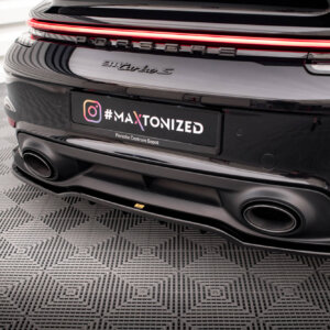 Maxton zadnji splitter (z navpičnimi palicami) za Porsche 911 Turbo S 992
