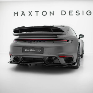 Maxton zadnji splitter (z navpičnimi palicami) za Porsche 911 Turbo S Sport Package 992