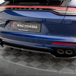 Maxton zadnji splitter (z navpičnimi palicami) za Porsche Panamera E-Hybrid 971 Facelift