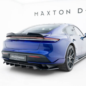 Maxton zadnji splitter (z navpičnimi palicami) za Porsche Taycan Turbo S Mk1
