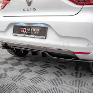 Maxton zadnji splitter (z navpičnimi palicami) za Renault Clio Mk5