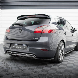 Maxton zadnji splitter (z navpičnimi palicami) za Renault Megane GT MK3 Facelift
