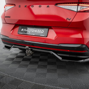 Maxton zadnji splitter (z navpičnimi palicami) za Skoda Enyaq Coupe iV RS