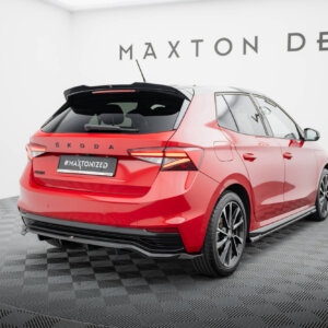 Maxton zadnji splitter (z navpičnimi palicami) za Skoda Fabia Monte Carlo Mk4