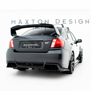 Maxton zadnji splitter (z navpičnimi palicami) za Subaru Impreza WRX STI Mk3 Facelift