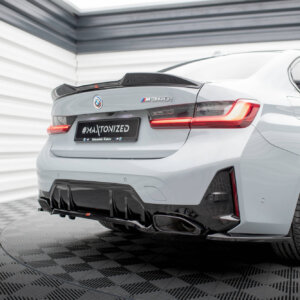 Maxton zadnji splitter (z navpičnimi palicami) V.1 za BMW M340i G20 / G21 Facelift