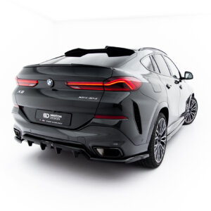 Maxton zadnji splitter (z navpičnimi palicami) V.1 za BMW X6 M-Pack G06 Facelift