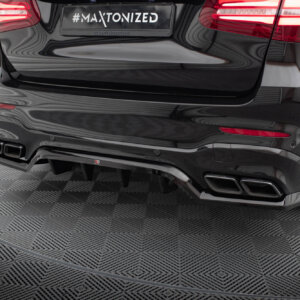 Maxton zadnji splitter (z navpičnimi palicami) V.1 za Mercedes-AMG GLC 63 SUV X253