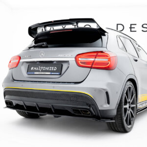 Maxton zadnji splitter (z navpičnimi palicami) V.1 za Mercedes-Benz GLA 45 AMG