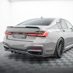 Maxton zadnji splitter (z vertikalnimi palicami) V.2 za BMW 7 M-Pack G11 / G12 Facelift