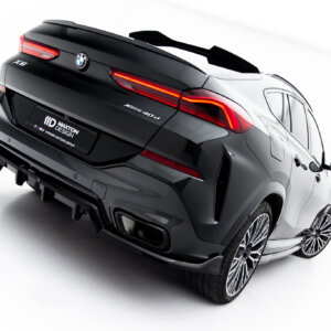 Maxton zadnji splitter (z vertikalnimi palicami) V.2 za BMW X6 M-Pack G06 Facelift
