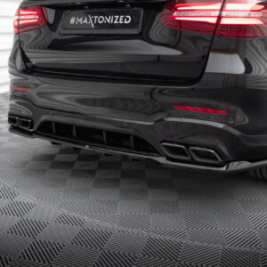 Maxton zadnji splitter (z vertikalnimi palicami) V.2 za Mercedes-AMG GLC 63 SUV X253