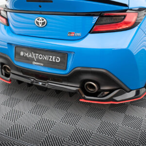 Maxton zadnji splitter (z vertikalnimi palicami) V.2 za Toyota GR86 Mk1