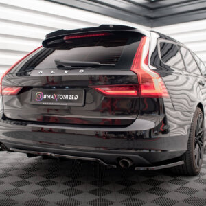 Maxton zadnji splitter (z vertikalnimi palicami) V.2 za Volvo V90 Mk2