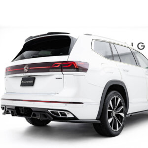 Maxton zadnji splitter (z vertikalnimi palicami) za Volkswagen Atlas R-Line Mk1 Facelift 2
