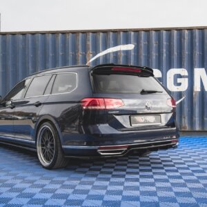 Maxton zadnji splitter (z vertikalnimi palicami) za Volkswagen Passat B8