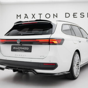 Maxton zadnji splitter (z vertikalnimi palicami) za Volkswagen Passat B9