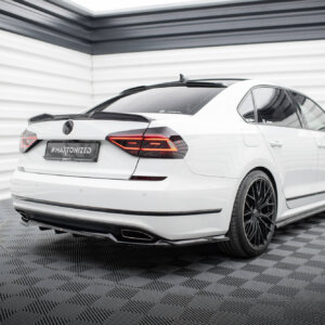 Maxton zadnji splitter (z vertikalnimi palicami) za Volkswagen Passat GT B8 Facelift USA