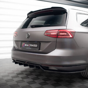 Maxton zadnji splitter (z vertikalnimi palicami) za Volkswagen Passat Sedan / Variant B8