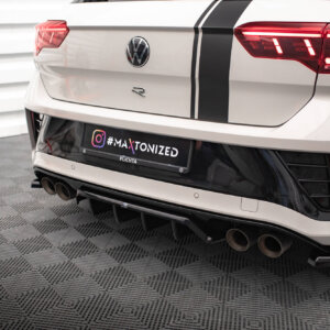 Maxton zadnji splitter (z vertikalnimi palicami) za Volkswagen T-Roc R / R-Line Mk1 Facelift