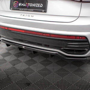 Maxton zadnji splitter (z vertikalnimi palicami) za Volkswagen Taigo R-Line Mk1