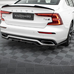 Maxton zadnji splitter (z navpičnimi palicami) za Volvo S60/V60 R-Design Mk3