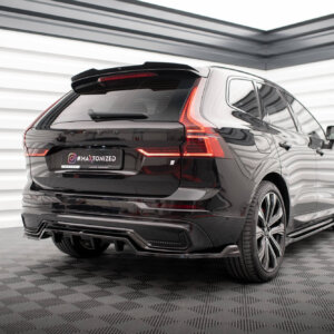 Maxton zadnji splitter (z navpičnimi palicami) za Volvo XC60 R-Design Mk2 Facelift