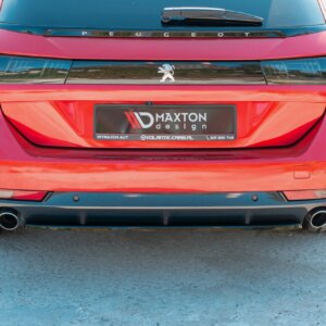 Maxton zadnji splitter (brez navpičnih palic) za Peugeot 508 Petrol Mk2