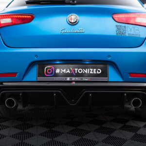 Maxton zadnji difuzor za Alfa Romeo Giulietta (verzija z izpuhom na obeh straneh)
