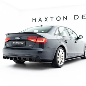 Maxton zadnji difuzor za Audi A4 B8 Facelift (Single side dual exhaust version)