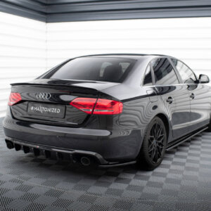 Maxton zadnji difuzor za Audi A4 B8 (Version with single exhausts on two sides)