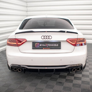 Maxton zadnji difuzor za Audi A5 Sportback 8T Facelift (Version with dual exhausts on both sides)