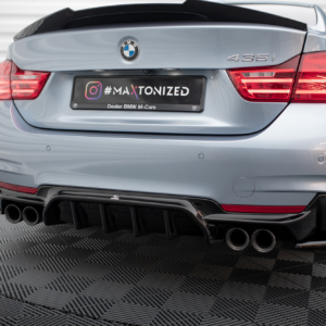 Maxton zadnji difuzor za BMW 4 Coupe / Gran Coupe / Cabrio M-Pack F32 / F36 / F33 (Version with dual exhausts on both sides)