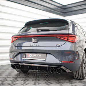 Maxton zadnji difuzor + imitacija izpušnih koncev za Seat Leon FR Hatchback Mk4