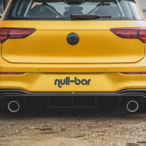 Maxton zadnji difuzor (GTI LOOK) z izpuhom za Volkswagen Golf Hatchback Mk8 / Mk8 Facelift