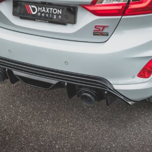 Maxton zadnji difuzor + Miltek Sport izpuh za Ford Fiesta ST Mk8 + GPF sistem