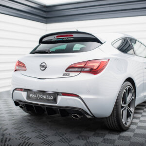Maxton zadnji difuzor za Opel Astra GTC OPC-Line J (Version with single exhausts on both sides)