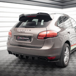 Maxton zadnji difuzor za Porsche Cayenne Turbo / Standard Mk2