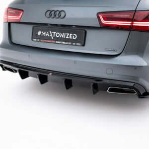 Maxton zadnji difuzor V.2 za Audi A6 / A6 C7 S-line/ S6 C7 Facelift