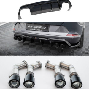 Maxton zadnji difuzor V.3 + Exhaust Tips za Cupra Formentor VZ Mk1 / Mk1 Facelift
